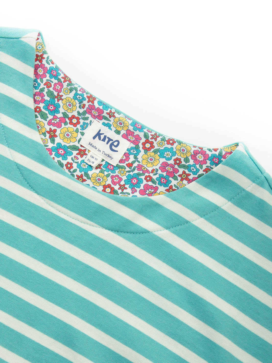 Alum Jersey Kleid Lagune Streifen - Image 5