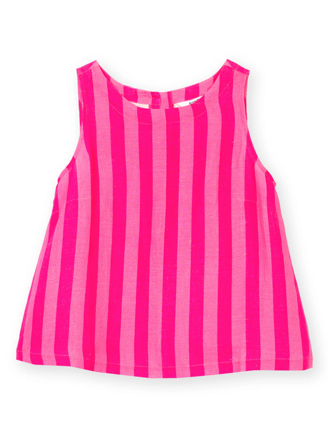 Askerswell Ärmelloses Gewebtes Shirt Azalee Streifen - Image 2