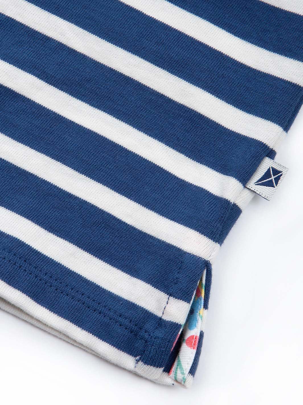 Bingham Jersey Shirt 3/4 Ärmel Navy Streifen - Image 5