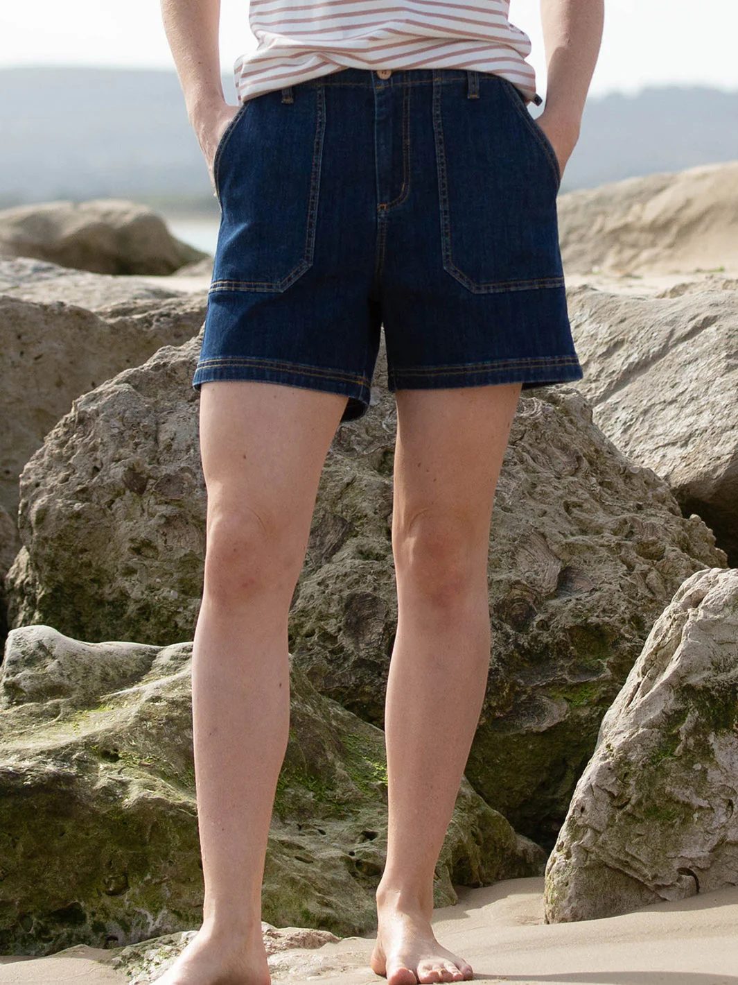 Bradpole Stretch Denim Shorts - Image 3