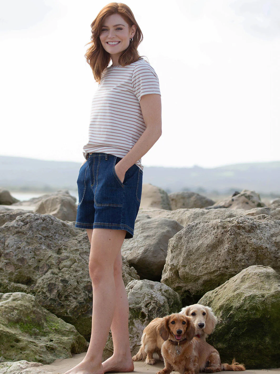 Bradpole Stretch Denim Shorts - Image 4