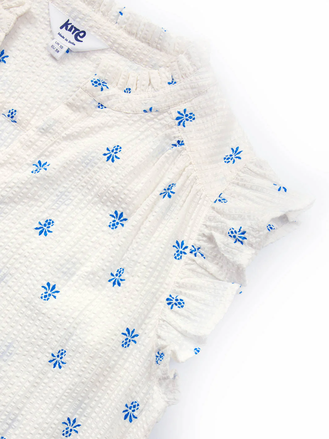 Broadwey Seersucker Kleid Pineapple Polka - Image 6