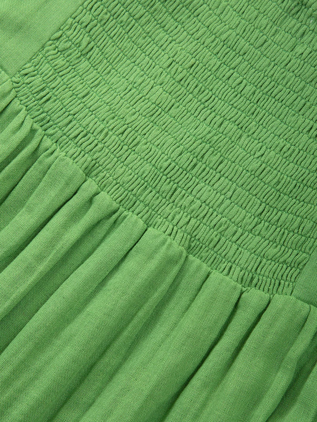 Cattistock Musselin Mit Wellenband Kleid Efeu - Image 6