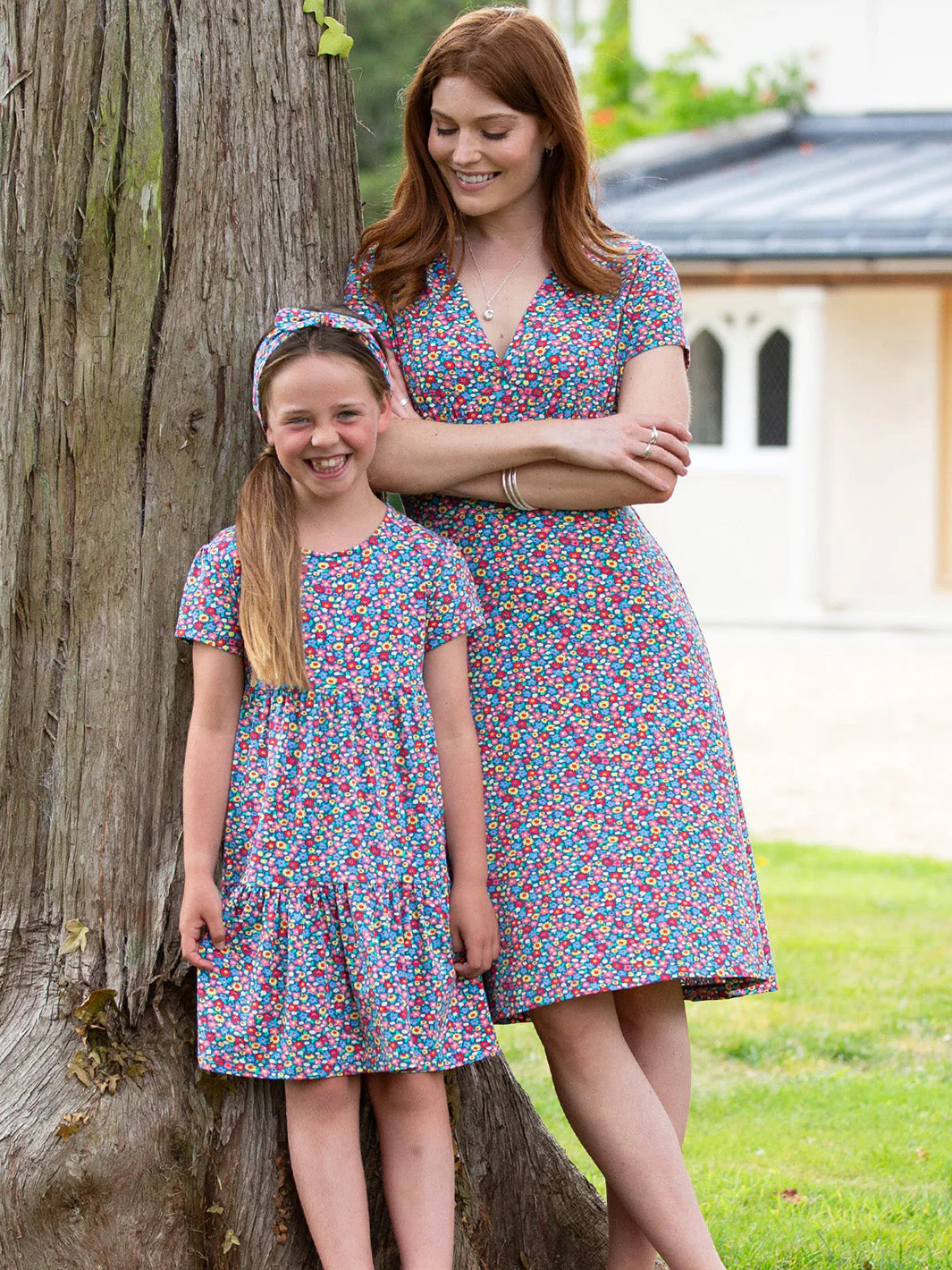 Cheselbourne Jersey Kleid Meadow Ditsy Bright - Image 5