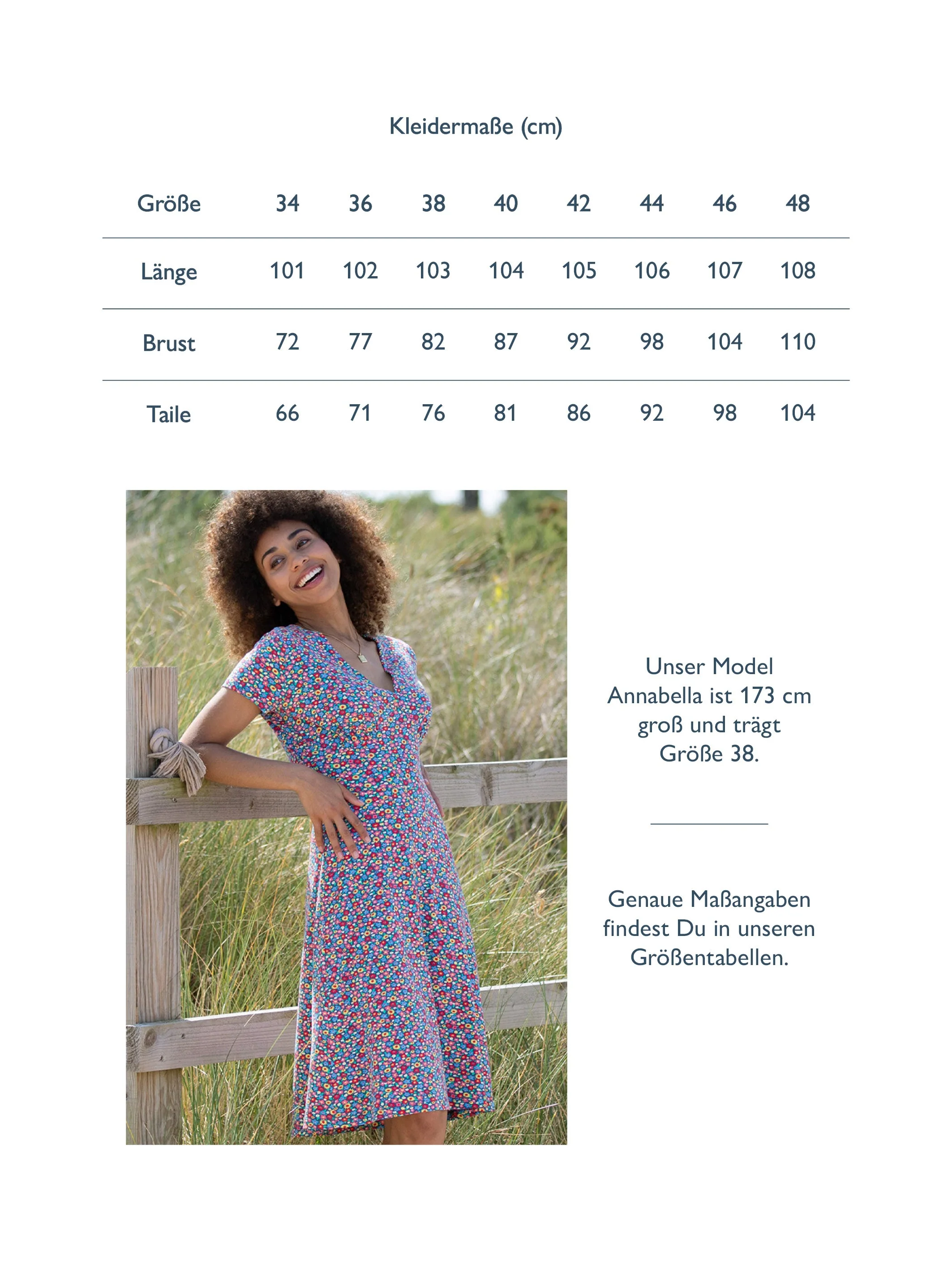 Cheselbourne Jersey Kleid Meadow Ditsy Bright - Image 8