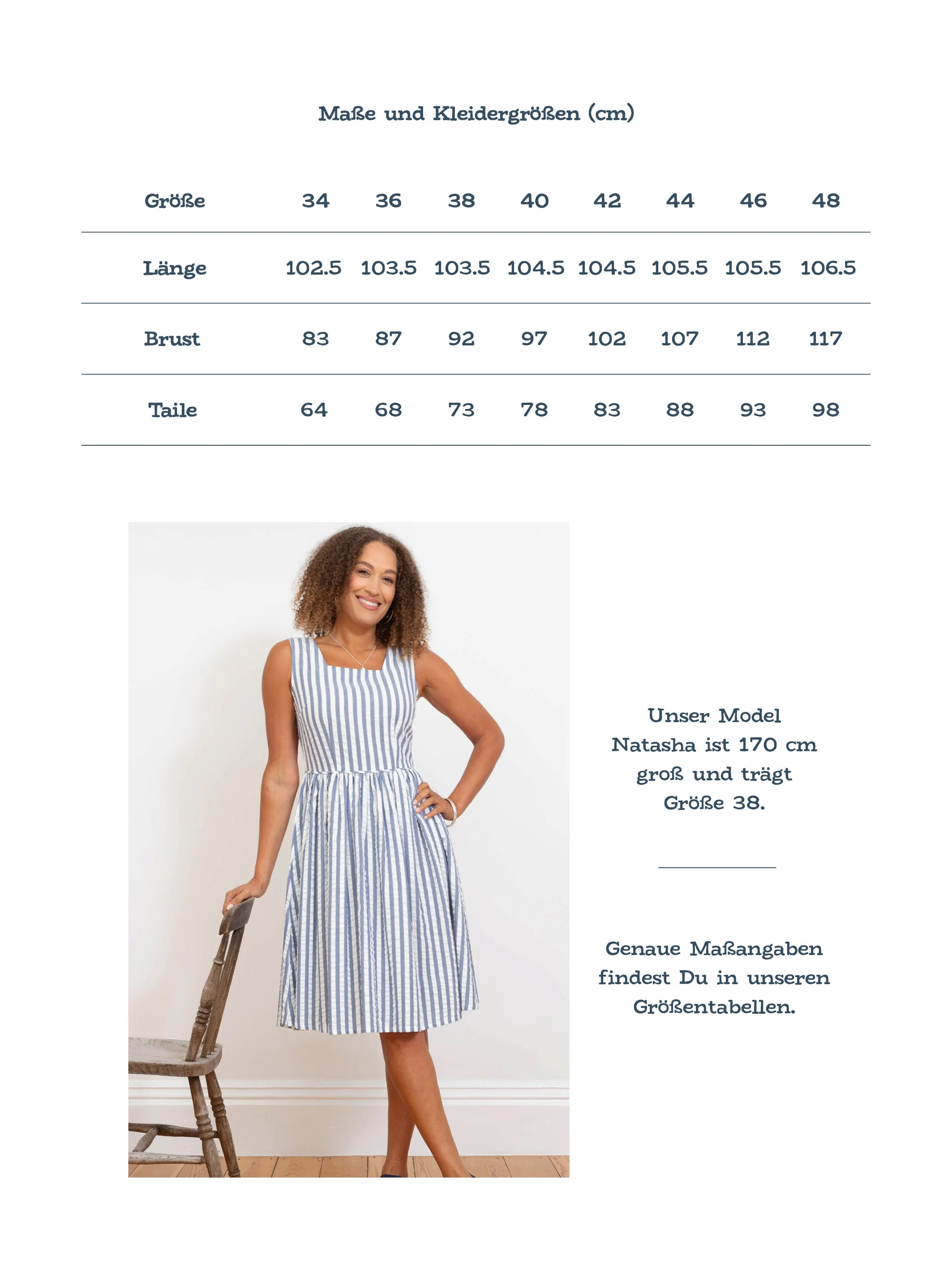 Chesil Gewebte Kleid Streifen - Image 8