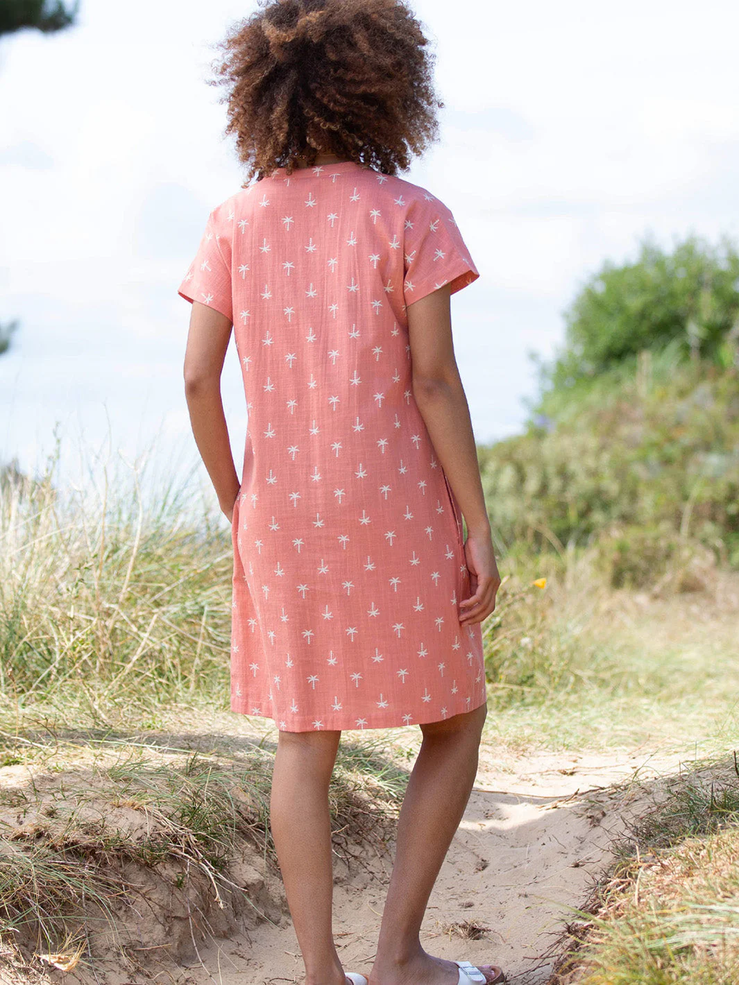 Chettle Kleid Aus Strukturierter Baumwolle Coco Palm - Image 4