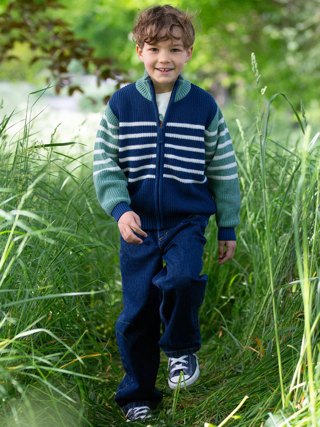 Chunky Knit Strickjacke - Image 3