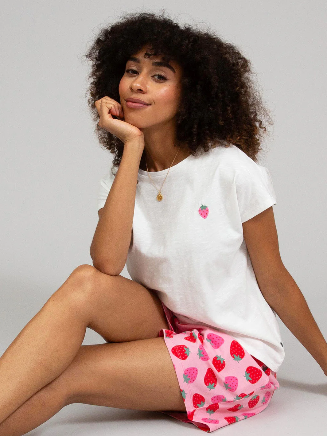 Cleavel Jersey Pyjama Shorts