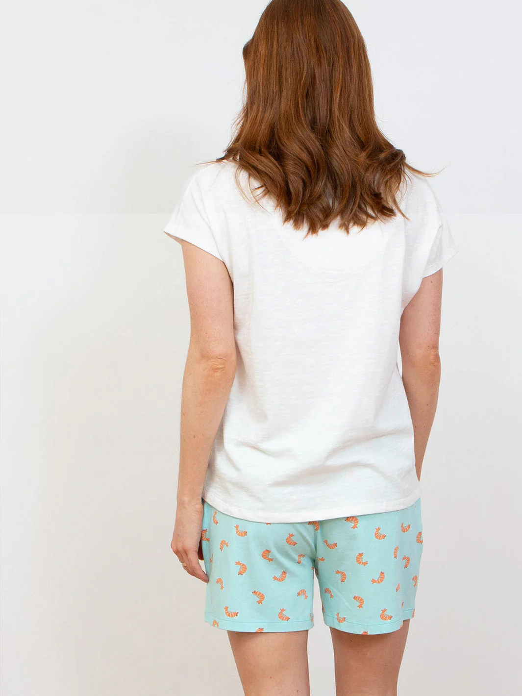 Cleavel Jersey Pyjamas Mit Shorts - Image 4