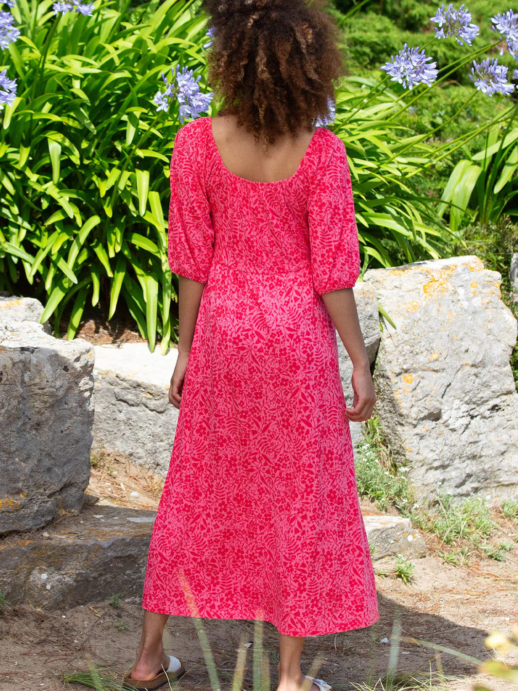 Dancing Ledge Jersey Kleid Songbird - Image 4