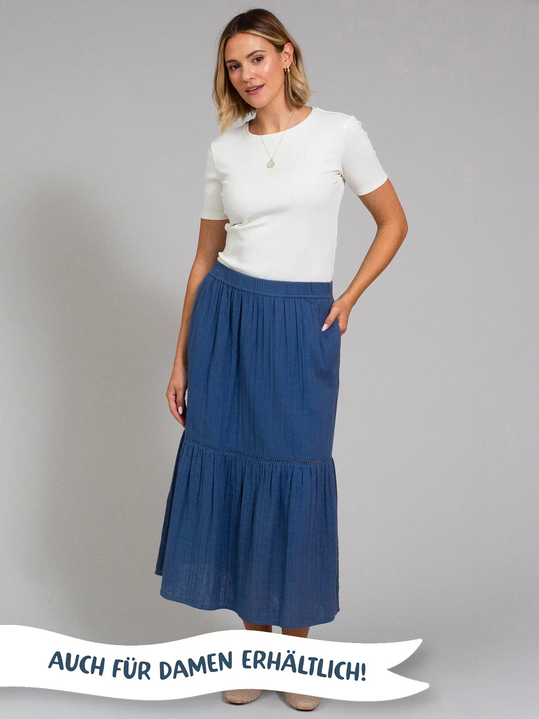 Easy-On Culotte Navy - Image 4