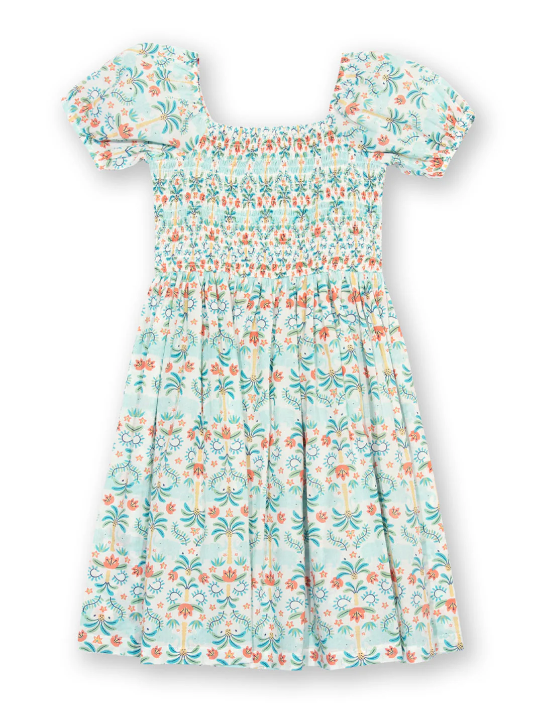 Ele Oasis Shirred Kleid
