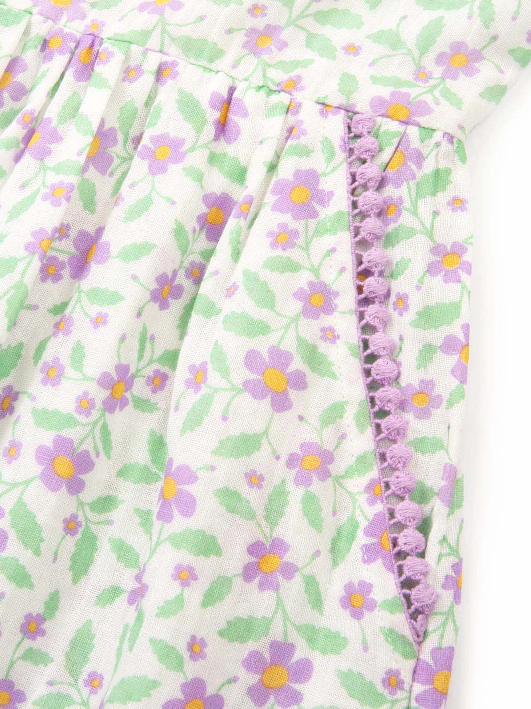 Everley Musselin Kleid Garden Bloom - Image 6