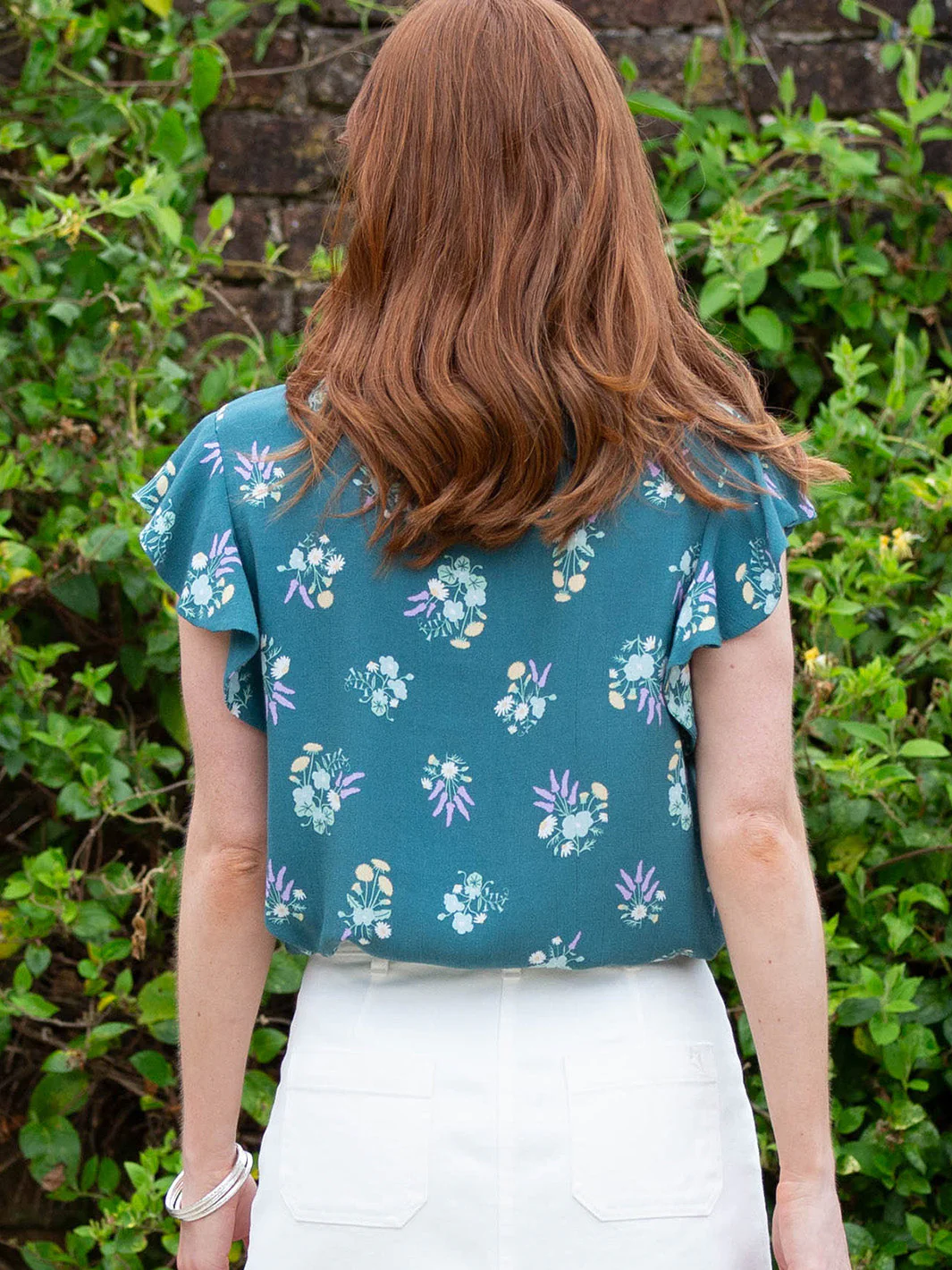 Fontmell Gewebte Bluse Bouquet Belle - Image 5