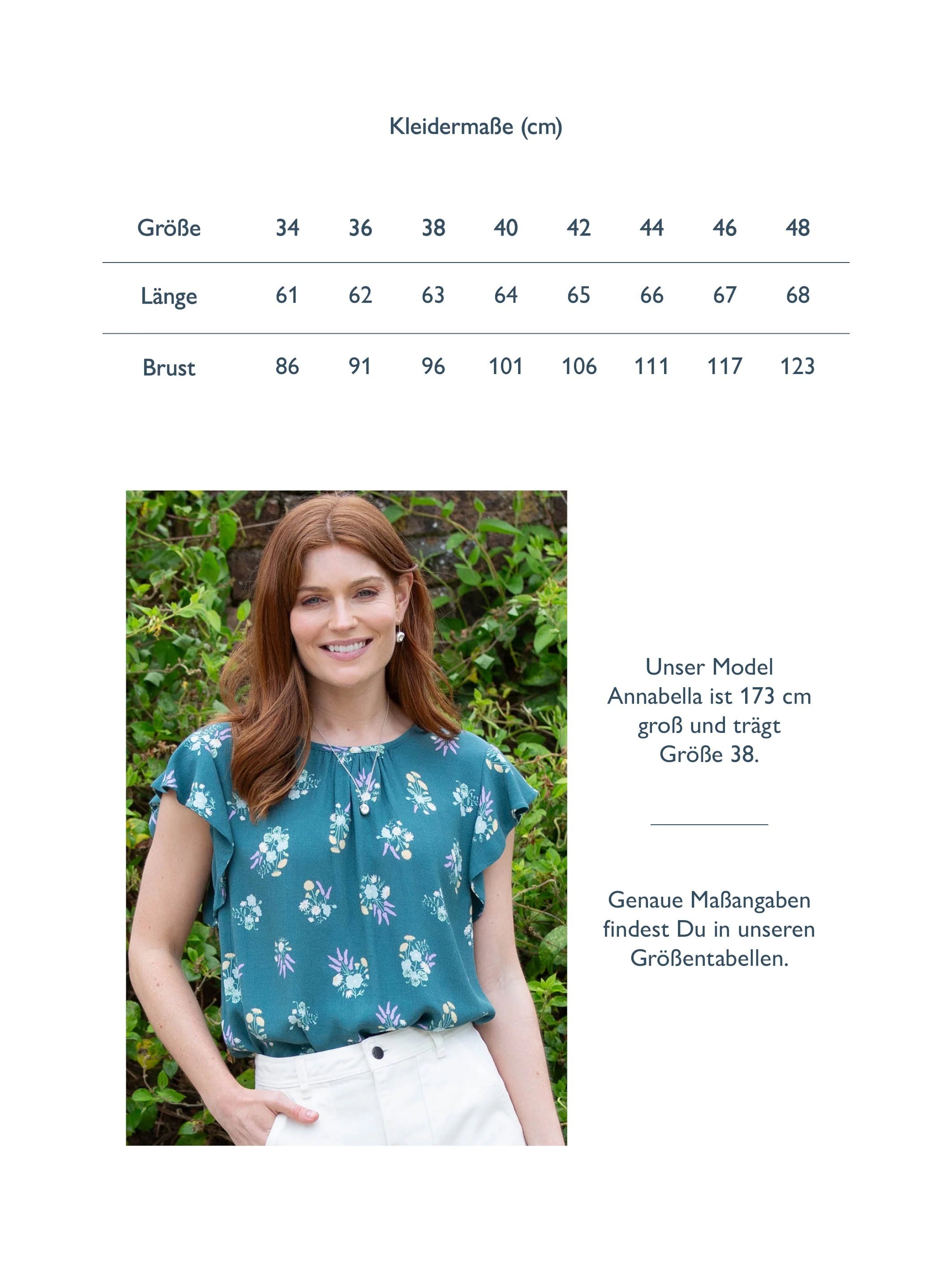 Fontmell Gewebte Bluse Bouquet Belle - Image 7