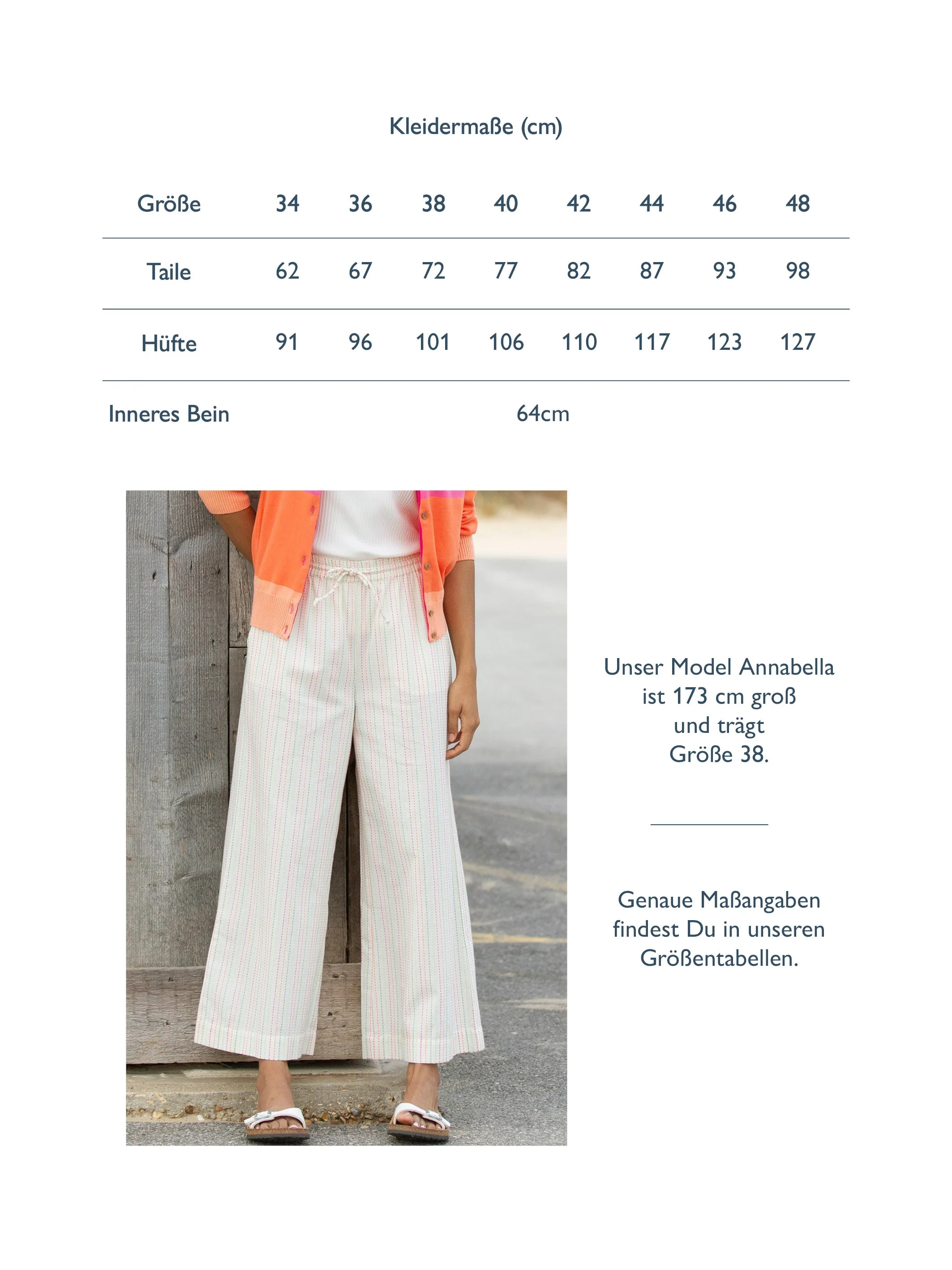 Gillingham Weite Gewebte Hose Special Stripe - Image 8