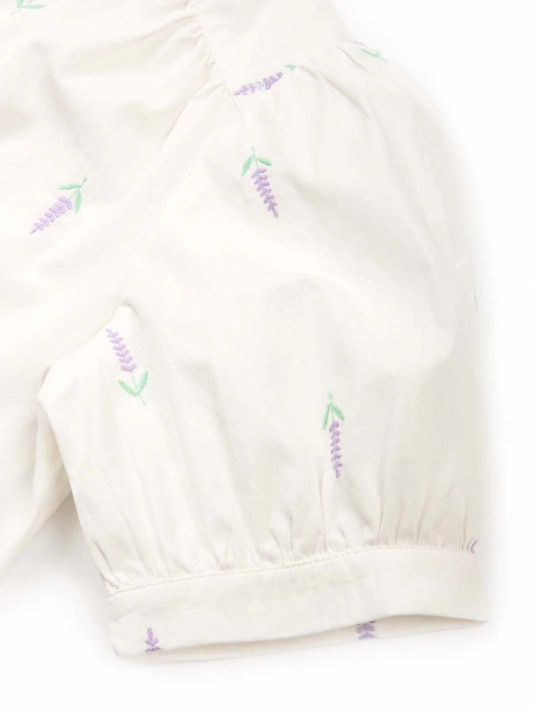 Halstock Popelin Shirt Lavendel - Image 6