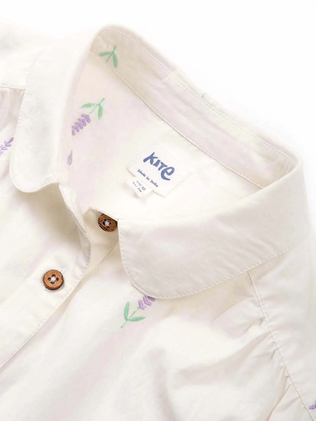 Halstock Popelin Shirt Lavendel - Image 7