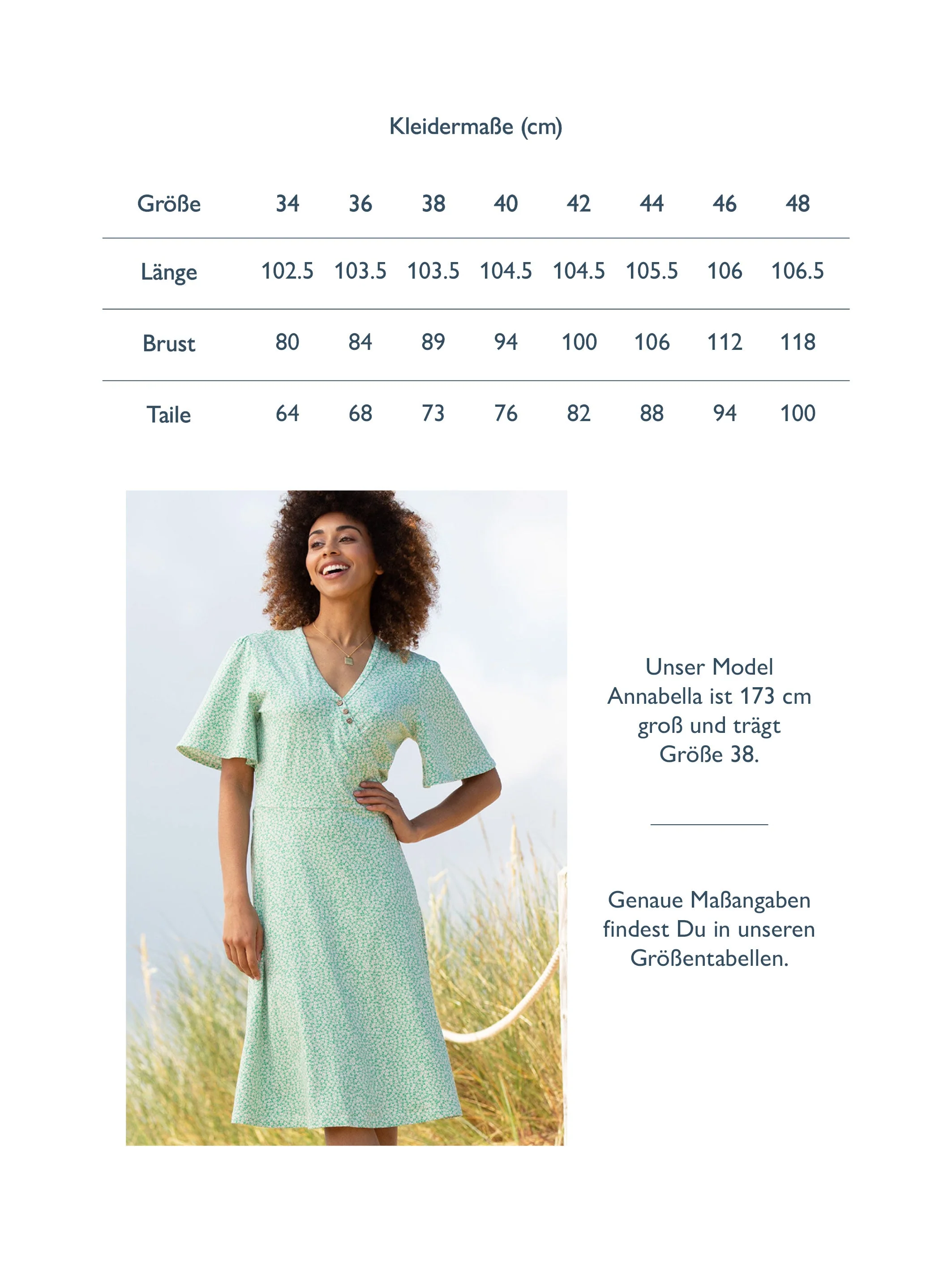 Highcliffe Jersey Wickelkleid Dinky Ditsy - Image 8