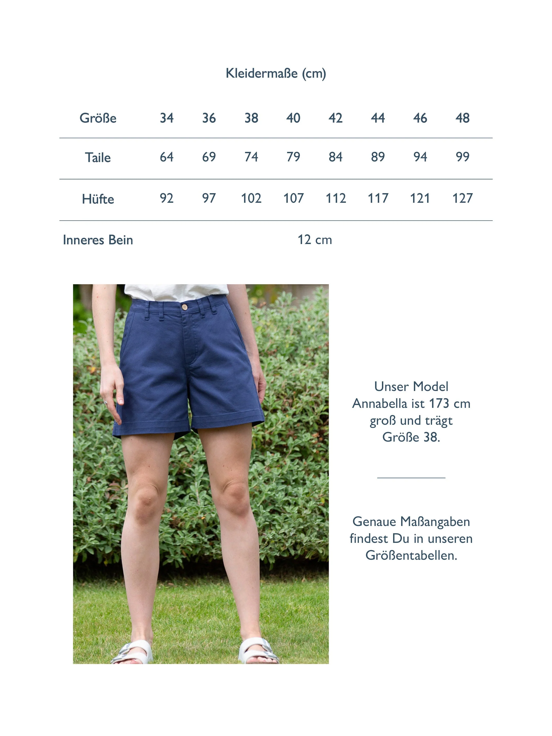 Kimmeridge Twill Chino Shorts Midnight - Image 8