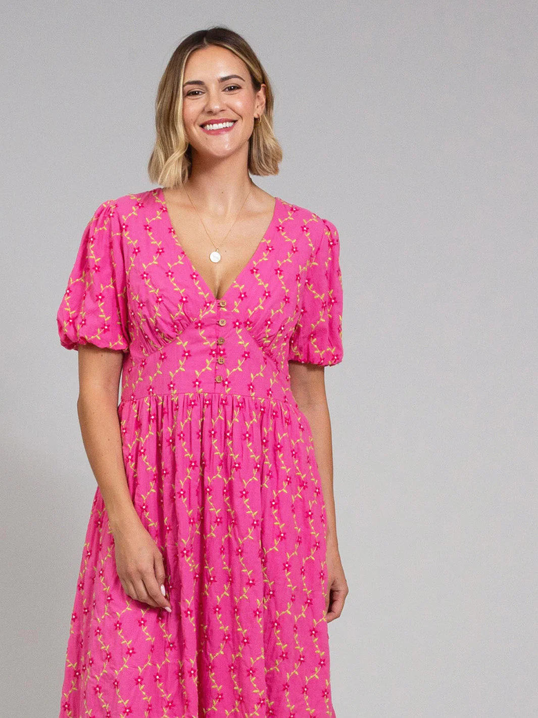 Lydlinch Besticktes Kleid Fleur De Vigne - Image 3