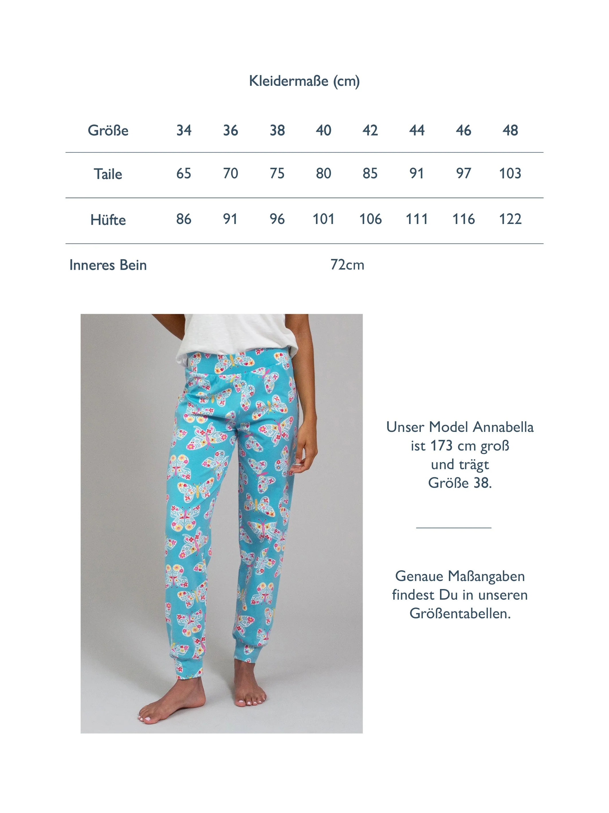 Lyme Bündchen Loungehose Flutterby - Image 6