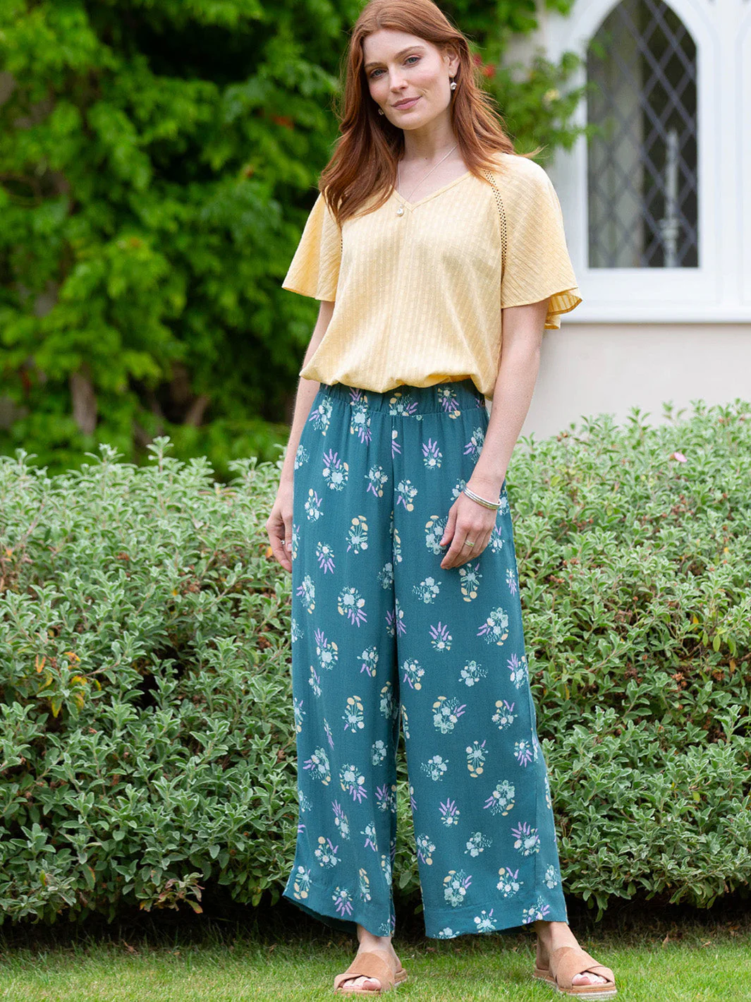 Melbury Gewebte Hose Bouquet Belle - Image 3