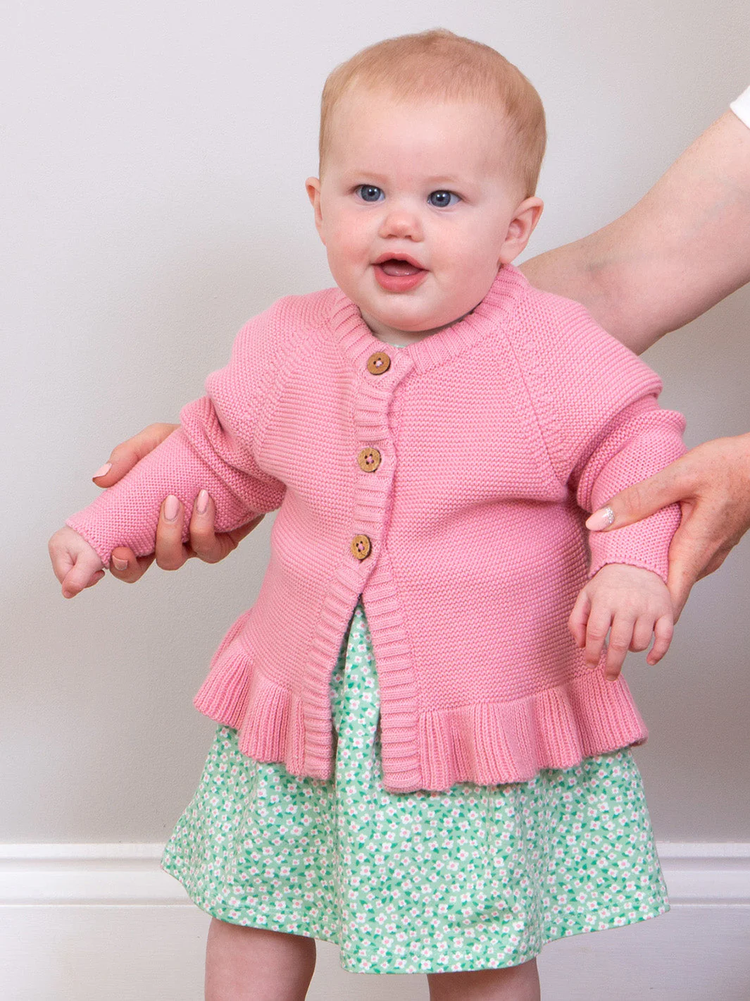 My First Strickjacke Pink - Image 2