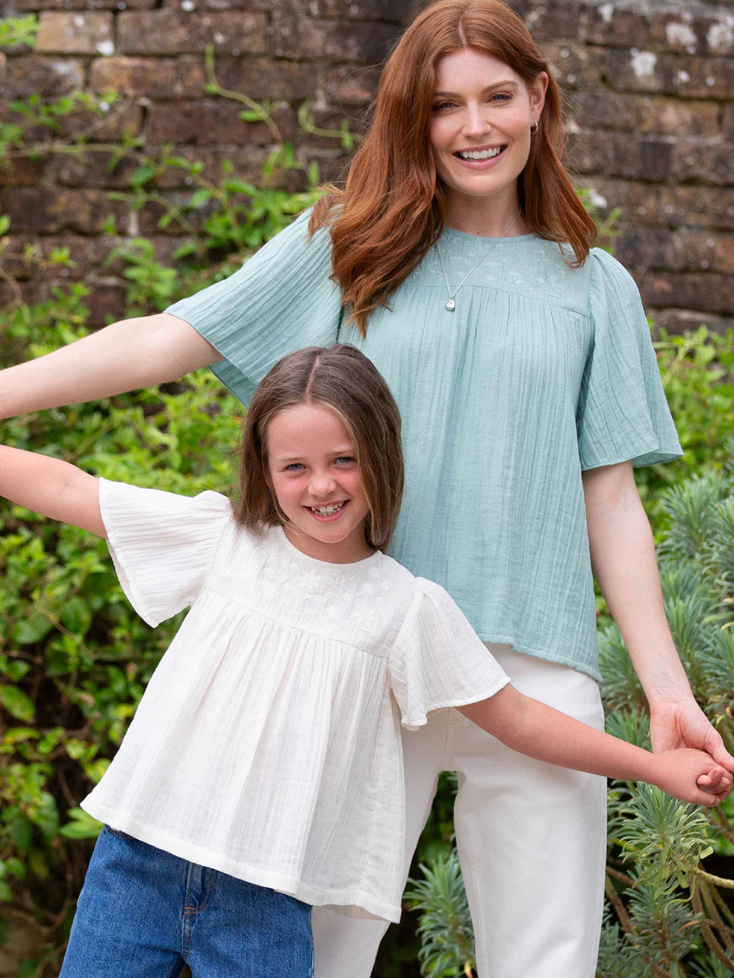 Netherhay Musselin Blusenshirt Soft Aloe - Image 6