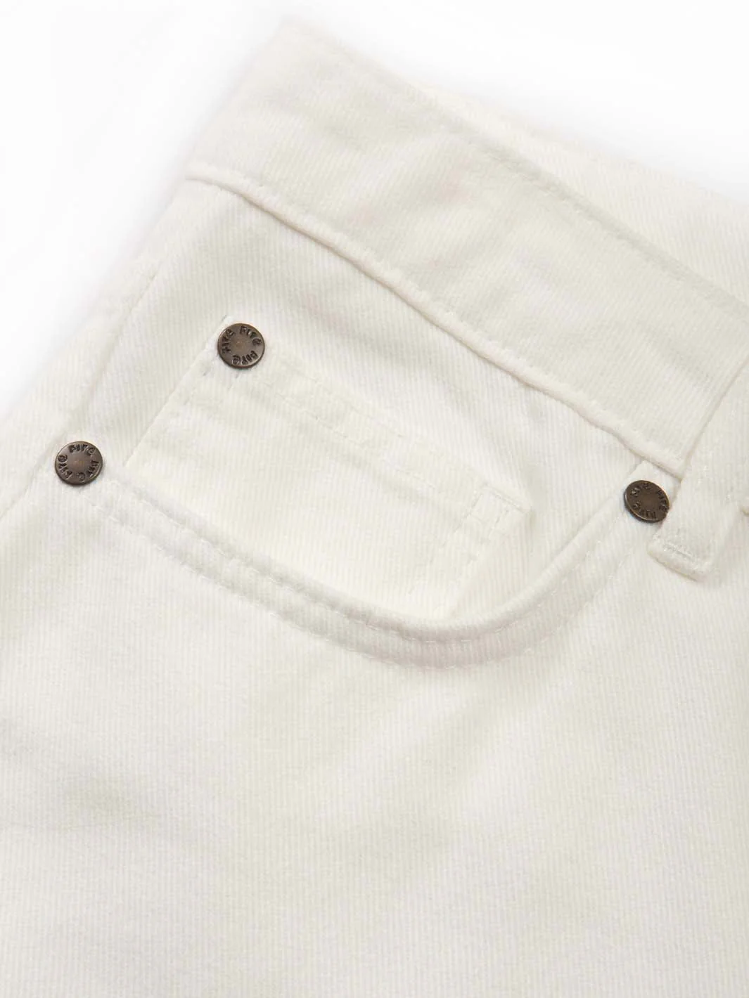 Newton Twill Shorts Elfenbein - Image 5