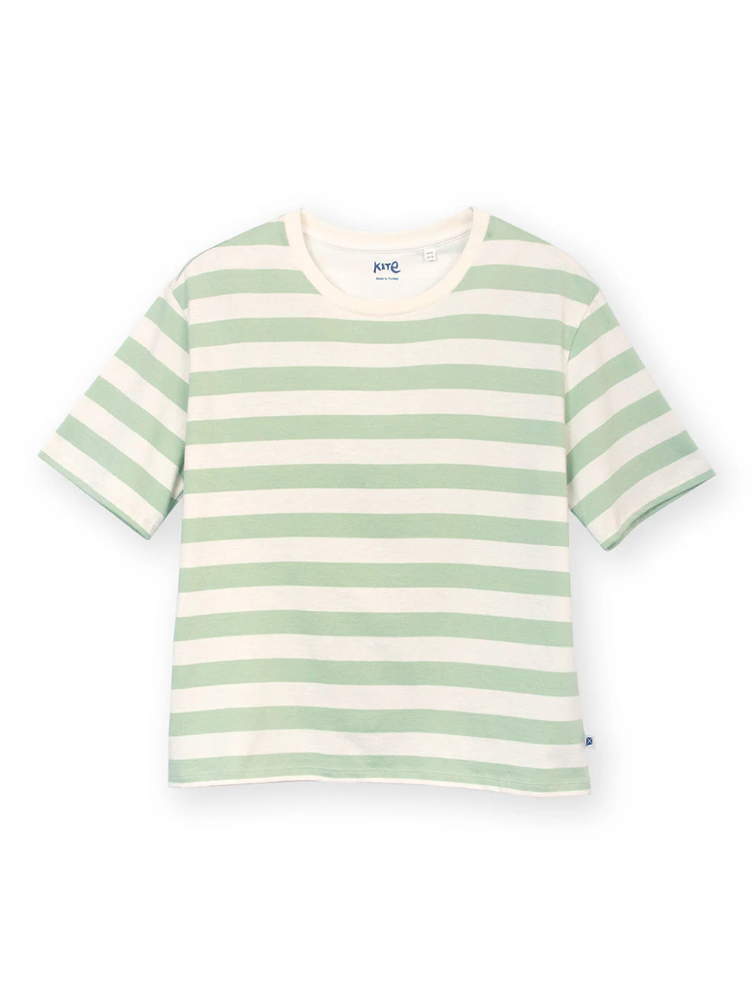 Oxbridge Jersey Shirt Sanfte Salbei Streifen - Image 2