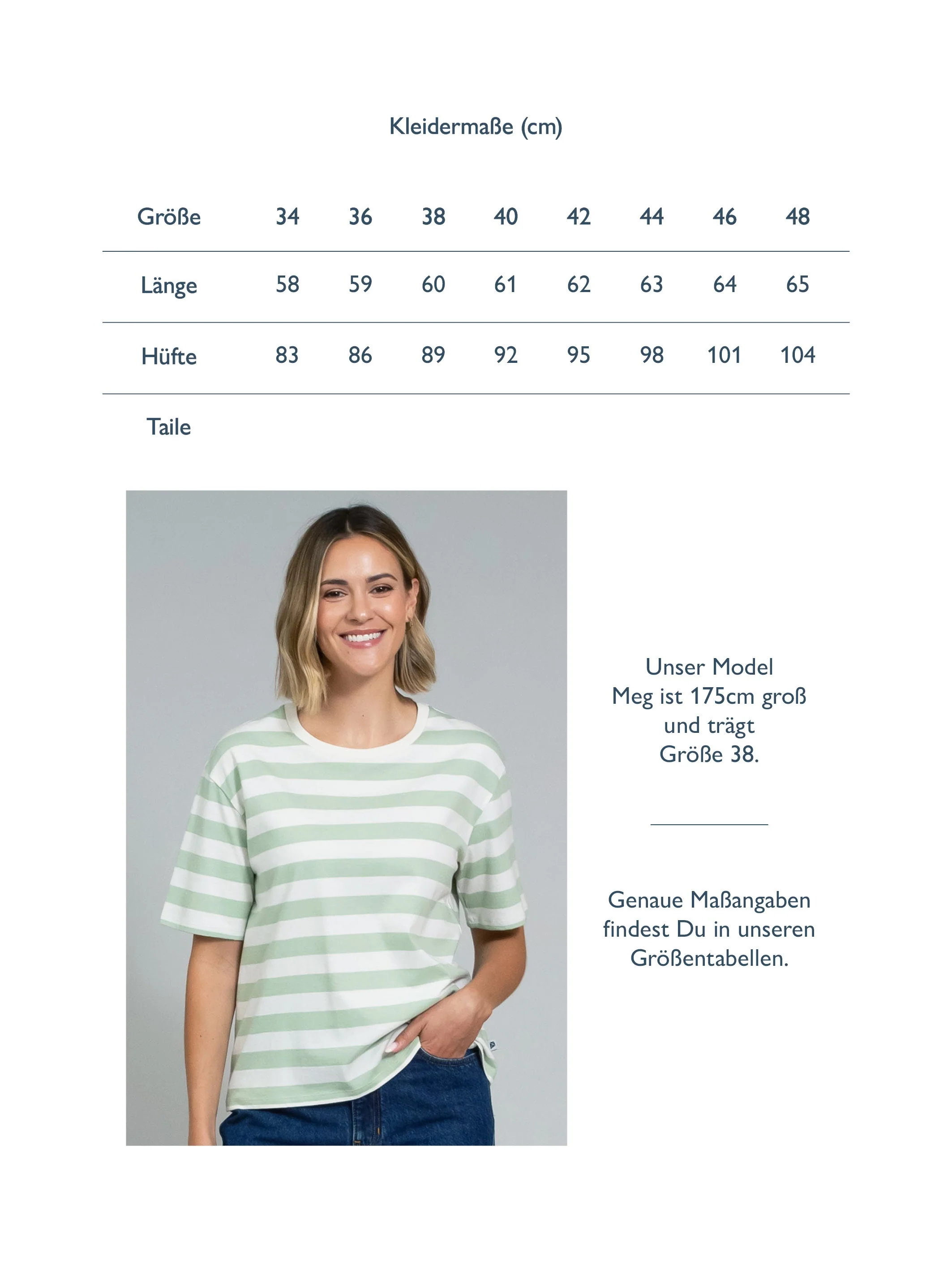 Oxbridge Jersey Shirt Sanfte Salbei Streifen - Image 6