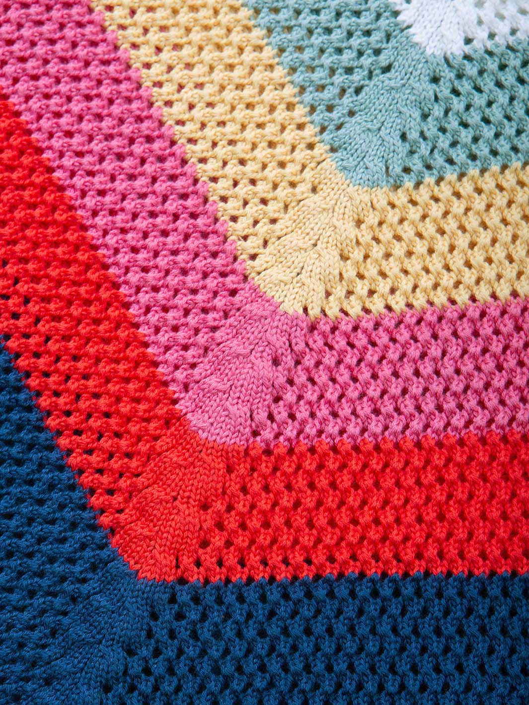 Poole Knit Poncho - Image 5
