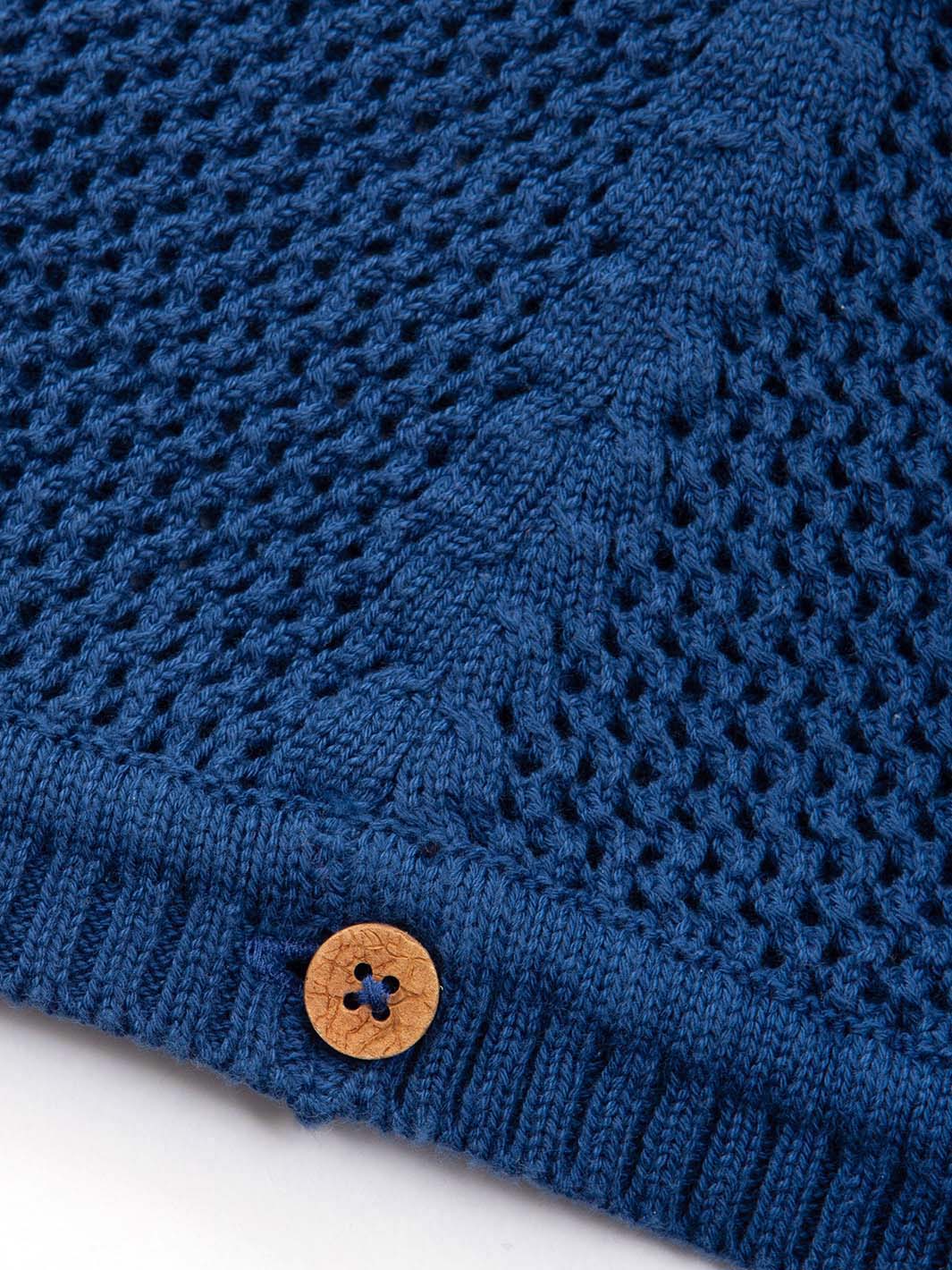 Poole Knit Poncho - Image 6