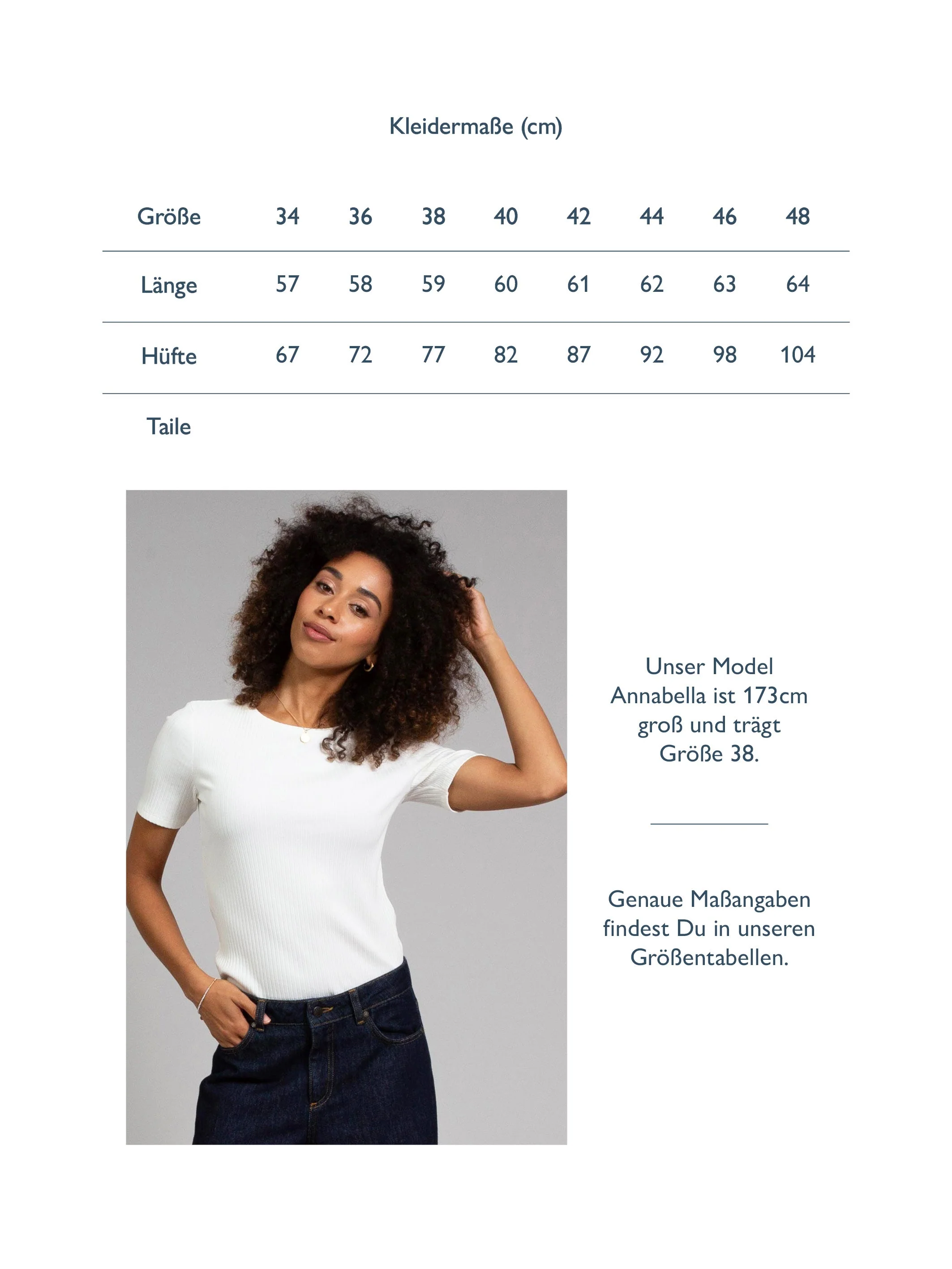 Portesham Geripptes Shirt Naturweiß - Image 6