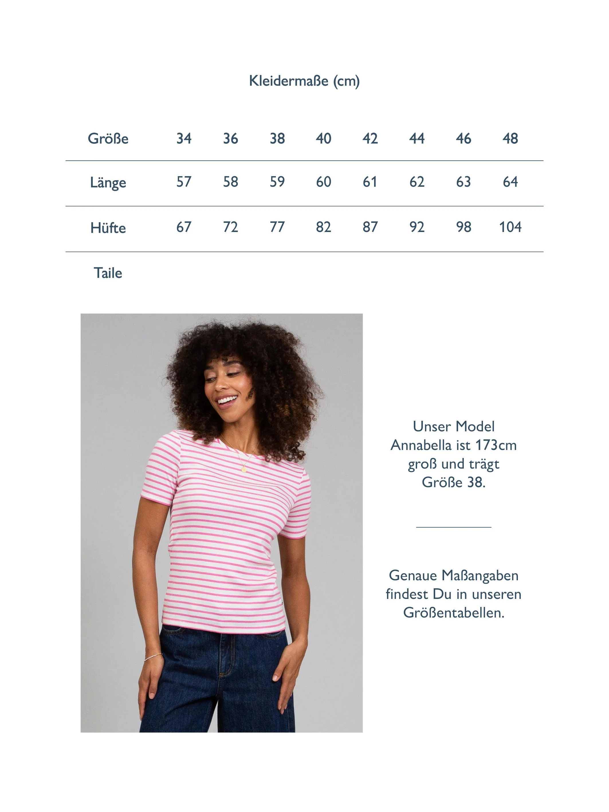 Portesham Jersey Shirt Azalee Streifen - Image 6