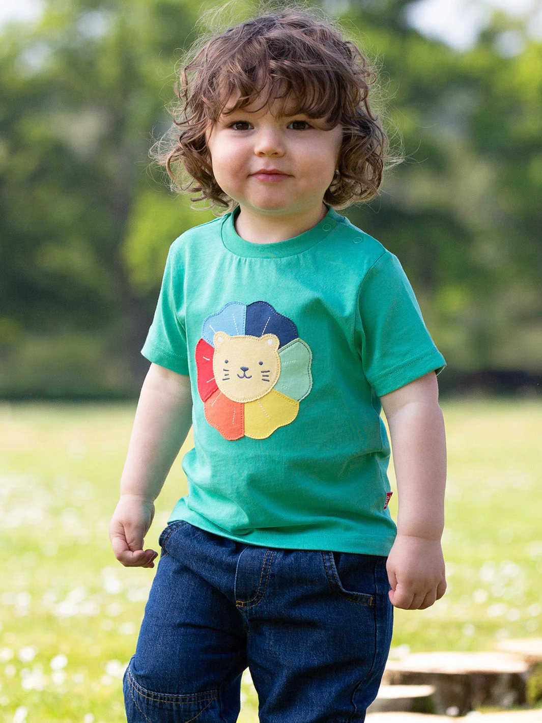 Regenbogen Löwe T-Shirt - Image 2