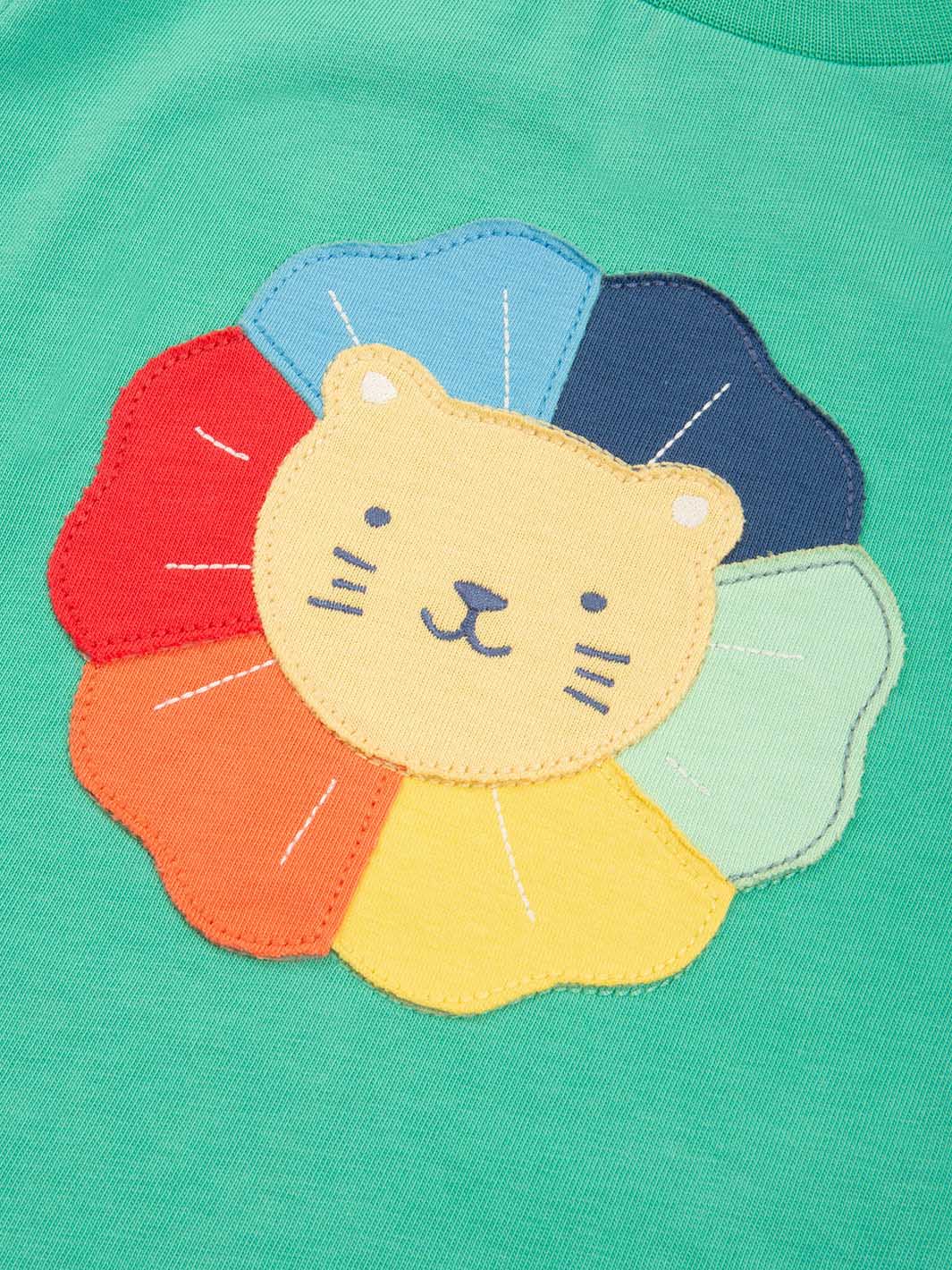 Regenbogen Löwe T-Shirt - Image 4
