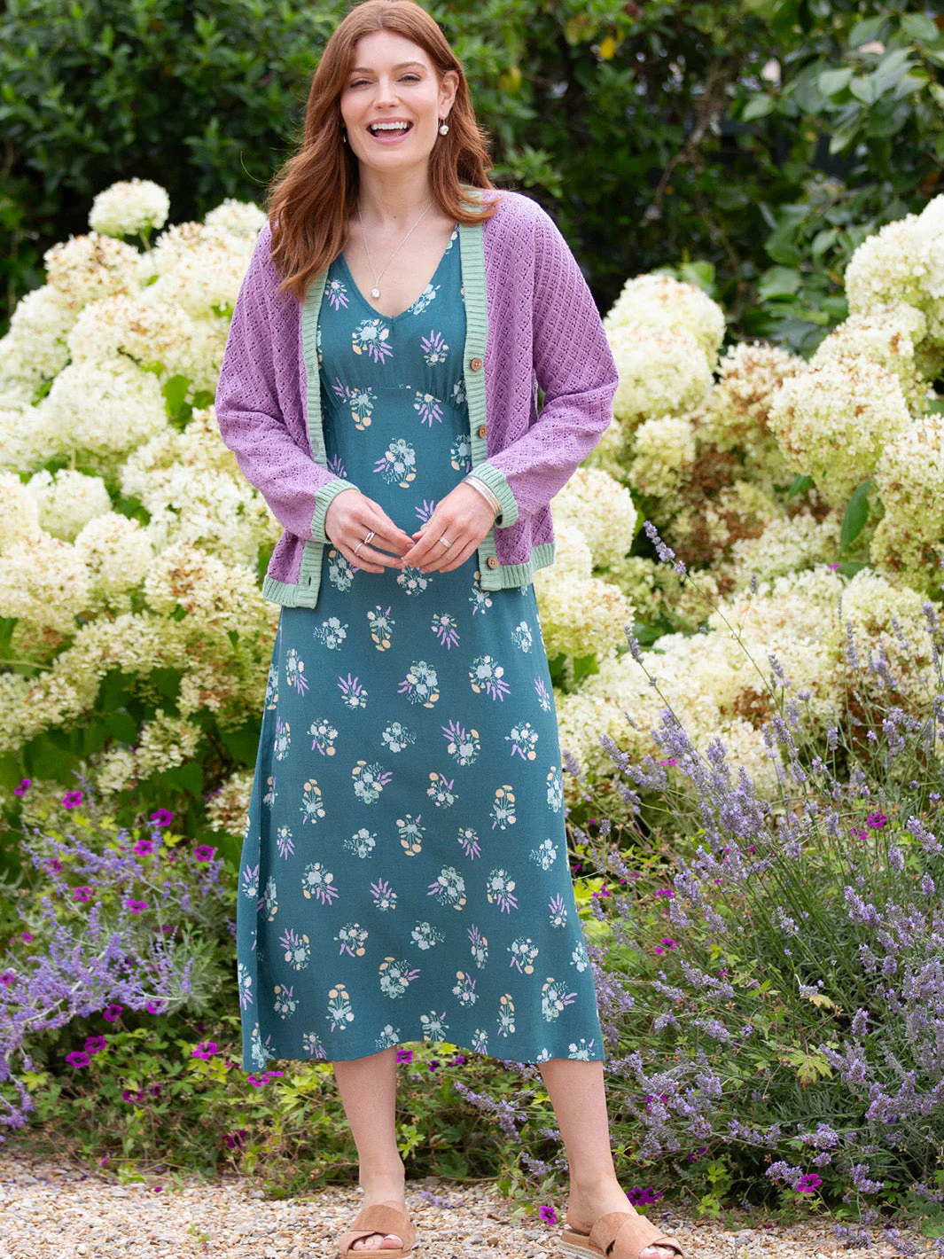 Shapwick Strickjacke Lila - Image 3