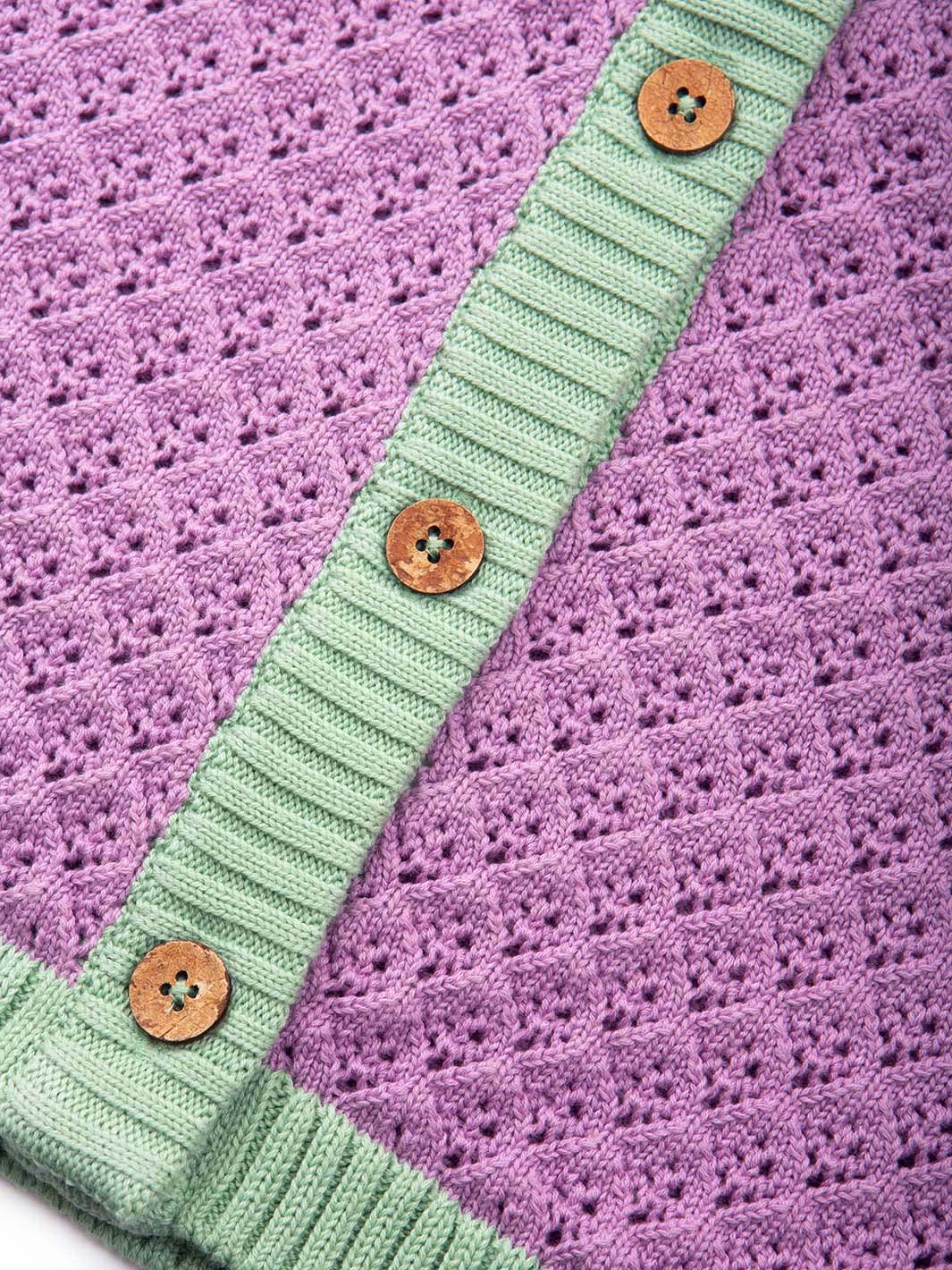 Shapwick Strickjacke Lila - Image 5