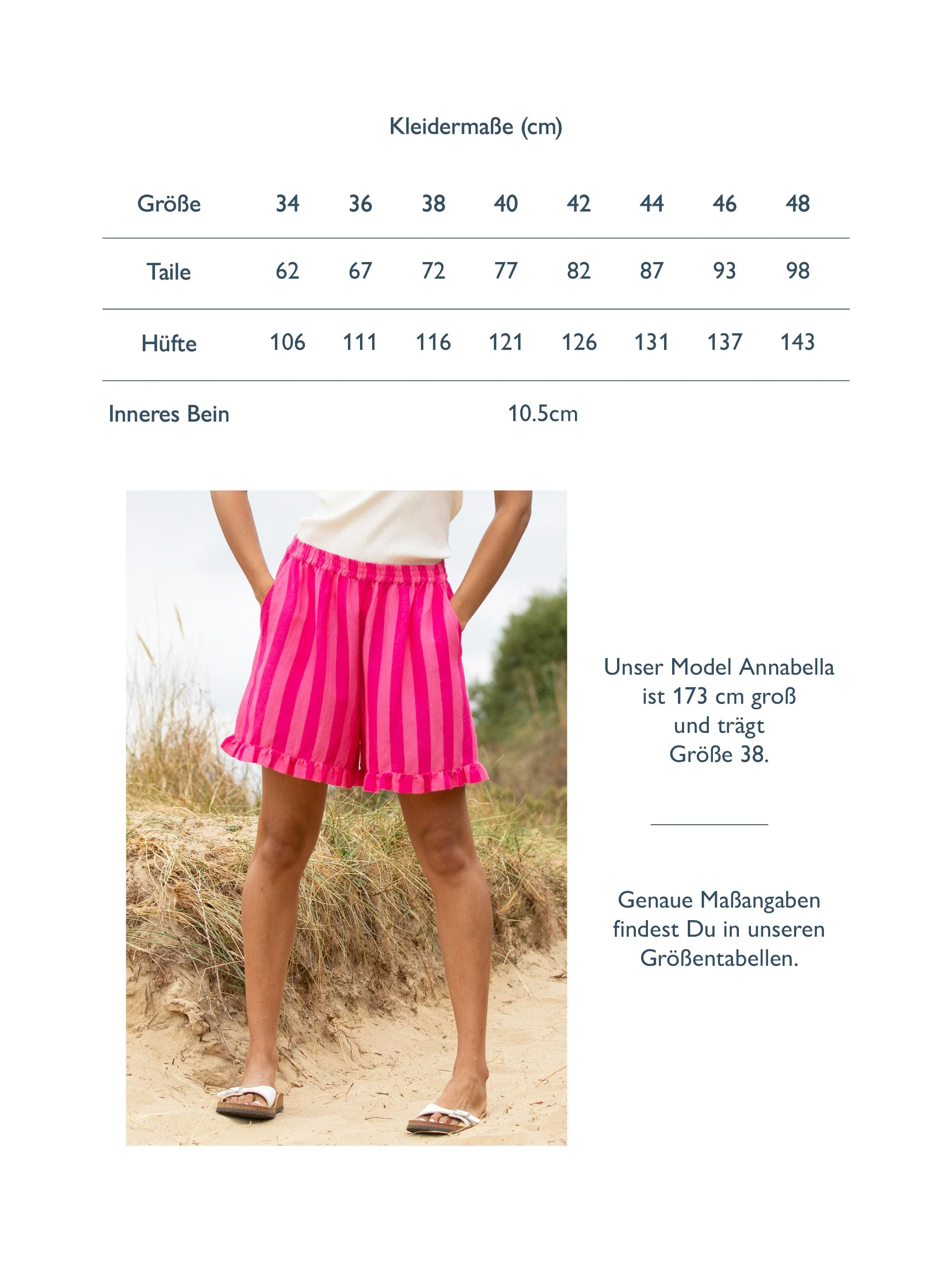 Silton Gewebte Culottes Azalee Streifen - Image 6