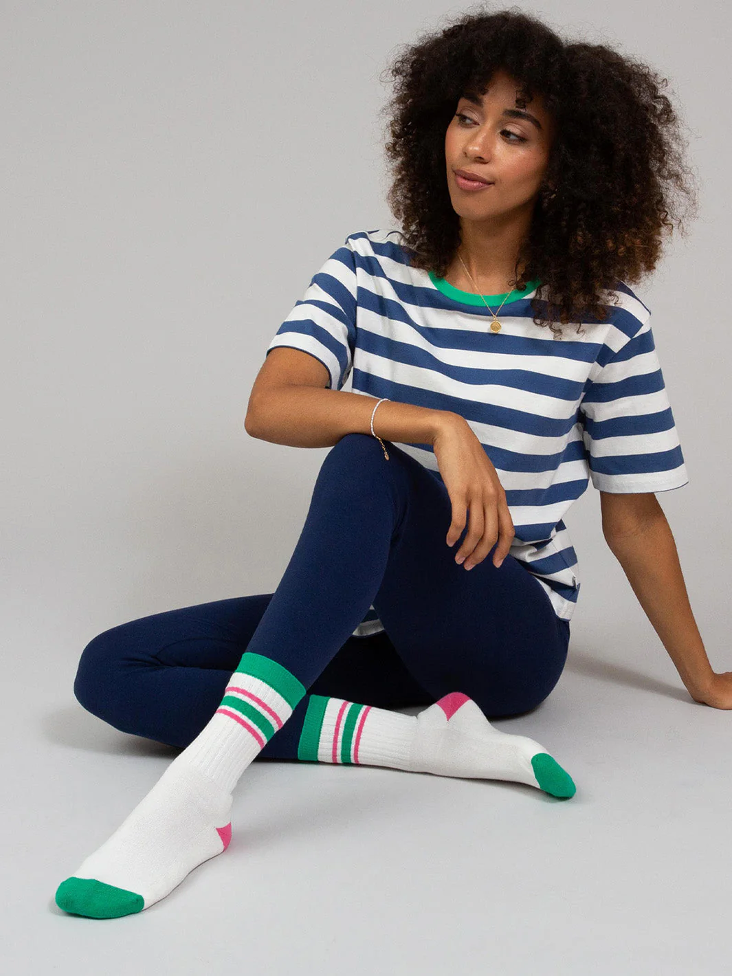 Streifen Sportsocken