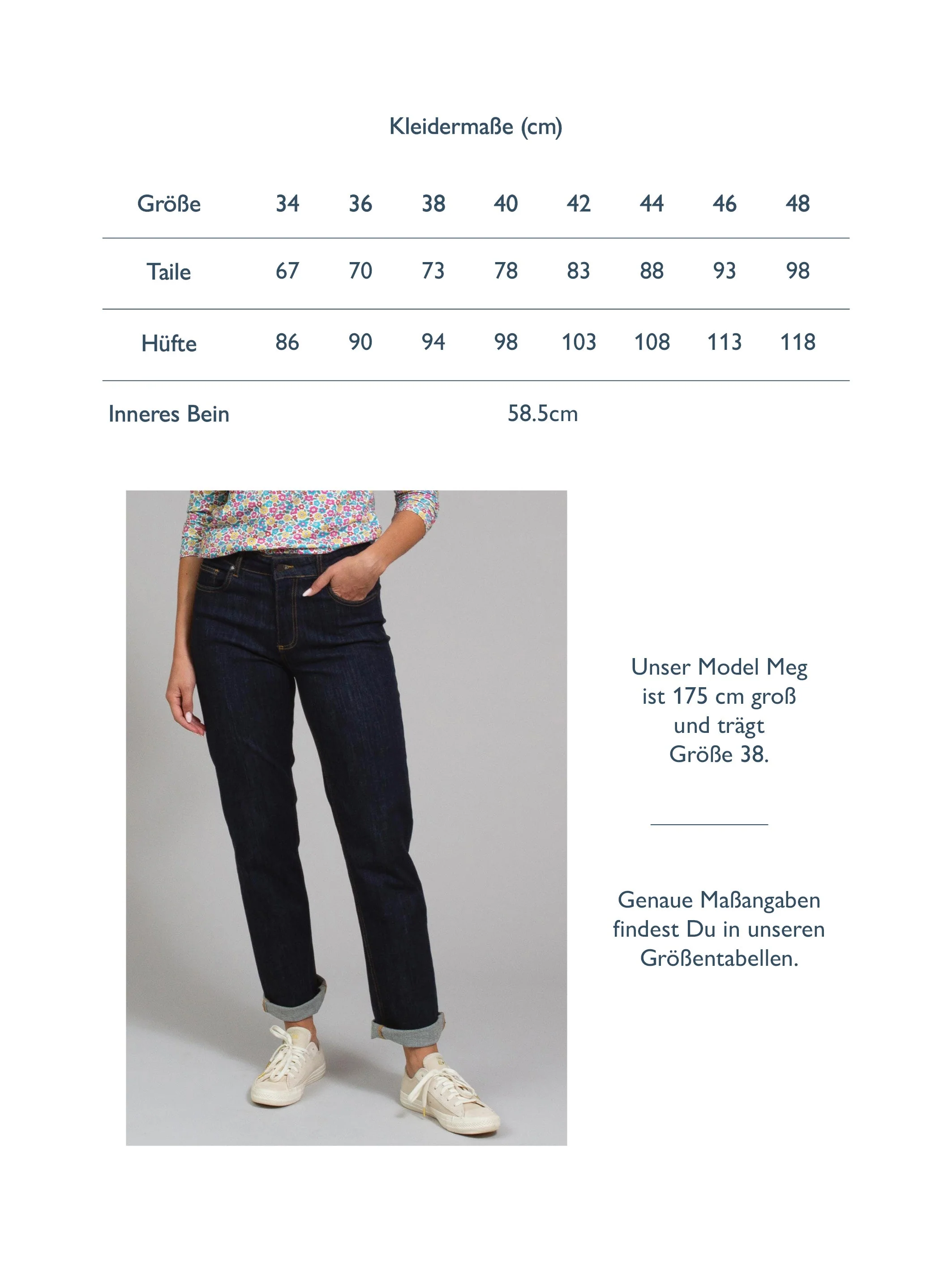 Sturminster Straight Leg Stretch Denim Jeans - Image 6