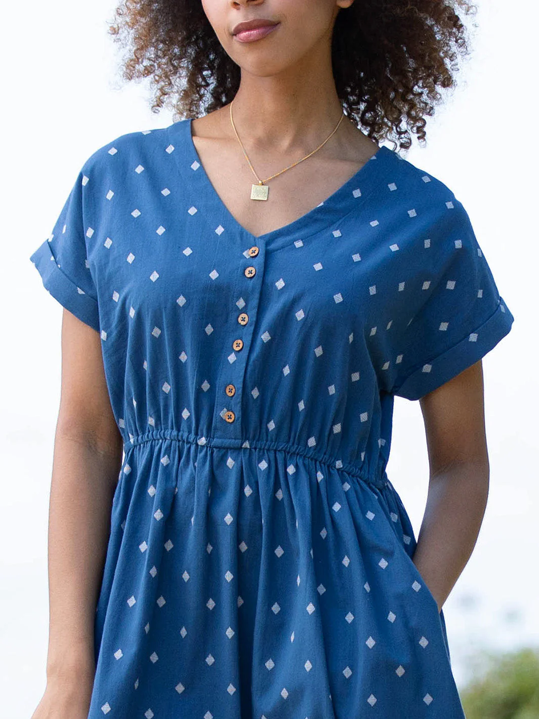 Tadden Dobby Diamond Kleid - Image 3