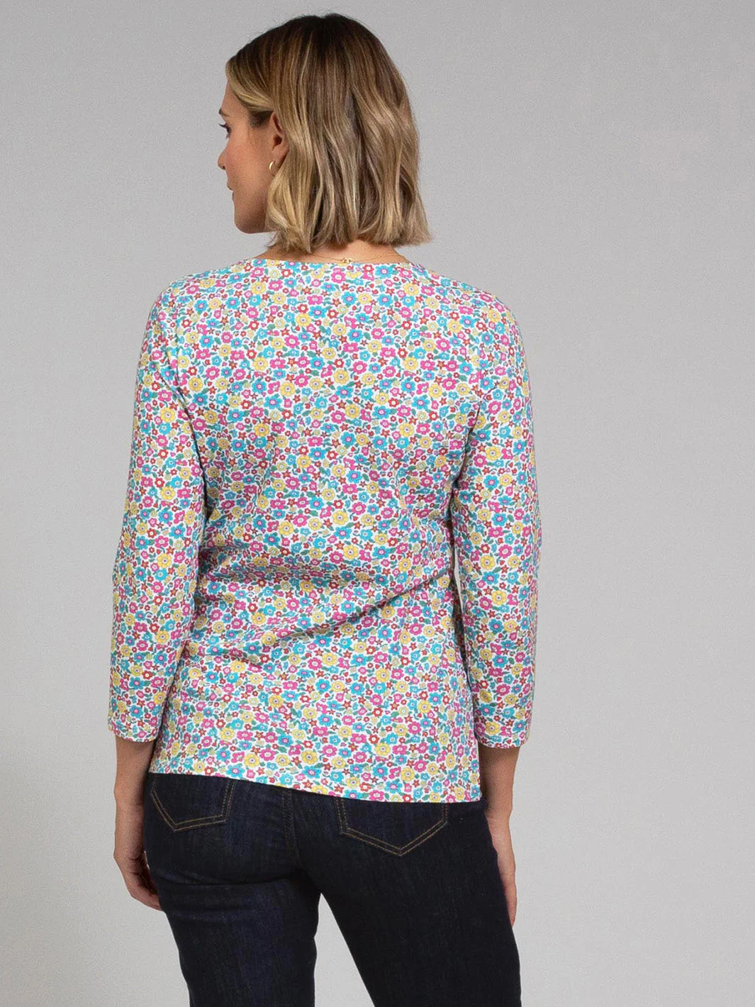 Tarrant 3/4 Ärmel Jersey Shirt Born To Bloom - Image 4