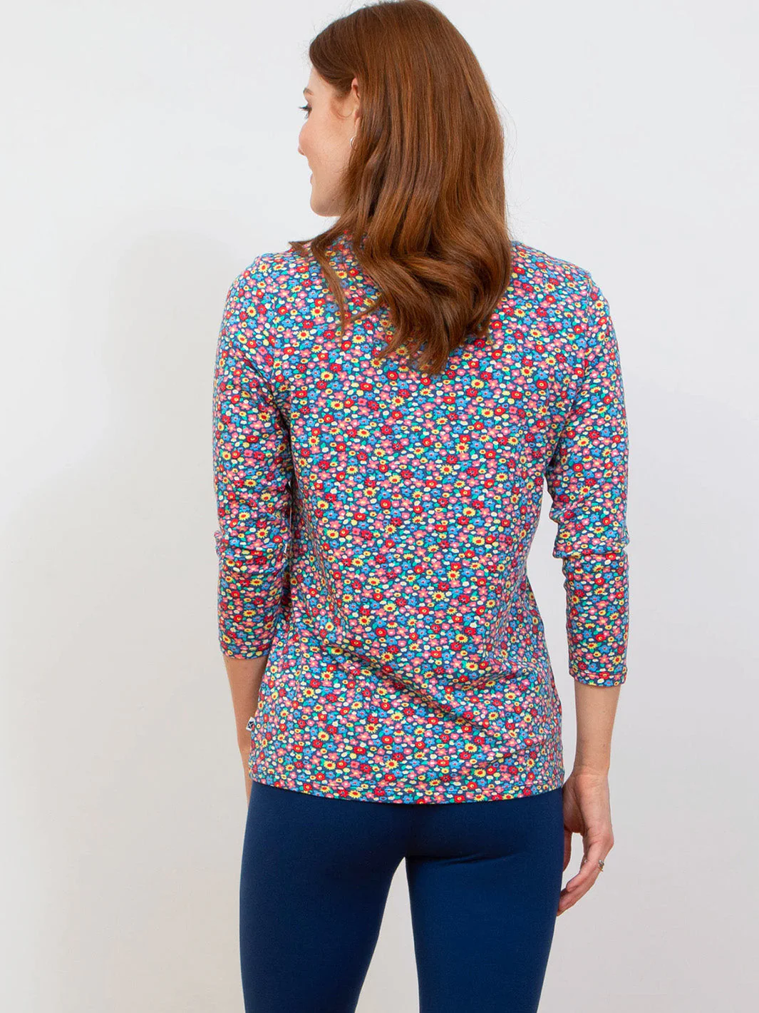 Tarrant Jersey Shirt 3/4 Ärmel Meadow Ditsy Bright - Image 4