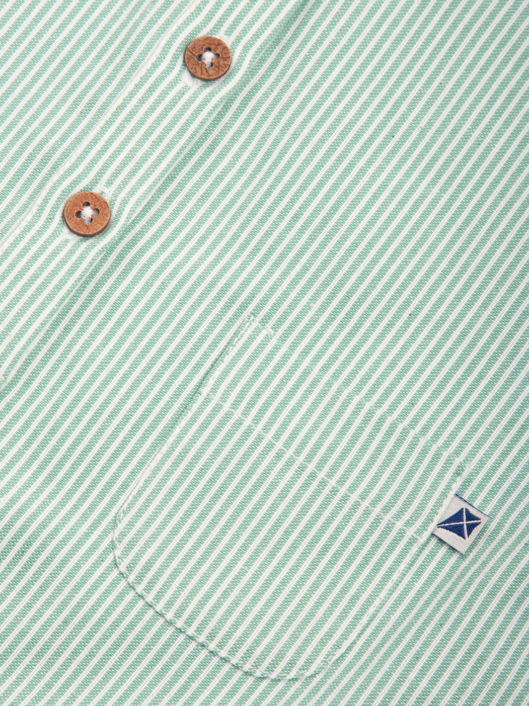 Ticking-Streifen Latzhose - Image 4