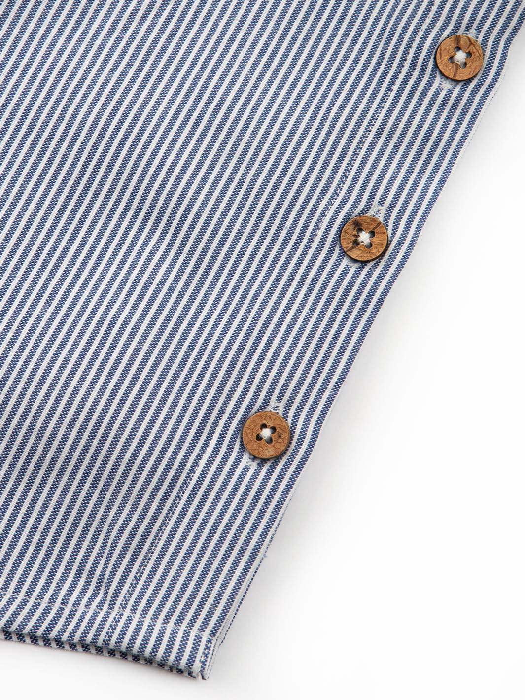 Whitmore Ticking Shirt 3/4 Ärmel - Image 6