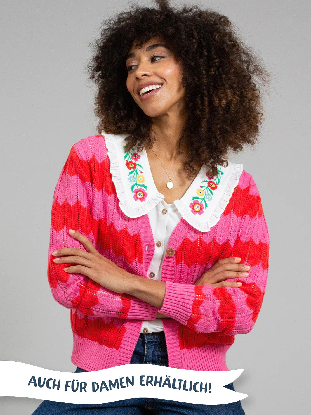 Zigzag Strickjacke - Image 6